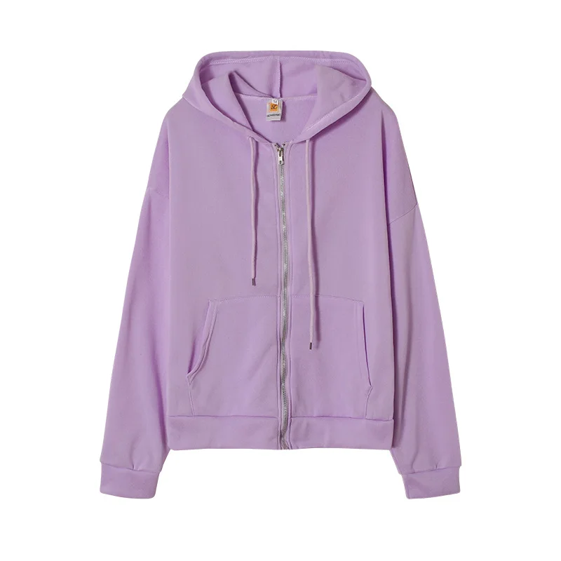 Autumn Fleece Hoodie Solid Color Hooded Korean Fashion Sweatshirts Long Sleeve Top Drawstring Pockets Loose Zipper Black Hoodies
Autumn Fleece Hoodie Solid Color Hooded Korean Fashion Sweatshirts Long Sleeve Top Drawstring Pockets Loose Zipper Black Hoodies