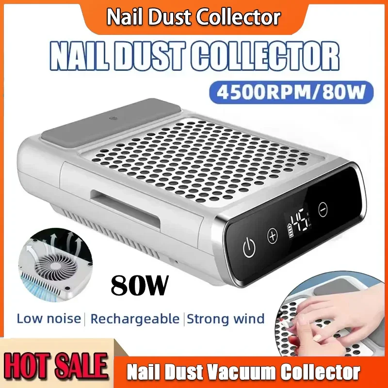 Professional Nail Dust Extractor with Reusable Filter - Powerful Adjustable Speed Nail Vacuum Collector for Manicure Equipment
Professional Nail Dust Extractor with Reusable Filter - Powerful Adjustable Speed Nail Vacuum Collector for Manicure Equipment