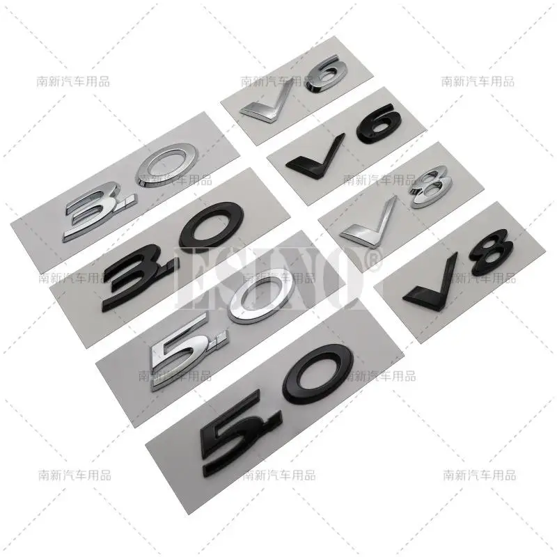 Car Styling 3D 3.0 5.0 V6 V8 Car ABS RearTrunk Fender Adhesive Badge Body Tailgate Displaceme Emblem For Jaguar XE XF XJ
Car Styling 3D 3.0 5.0 V6 V8 Car ABS RearTrunk Fender Adhesive Badge Body Tailgate Displaceme Emblem For Jaguar XE XF XJ