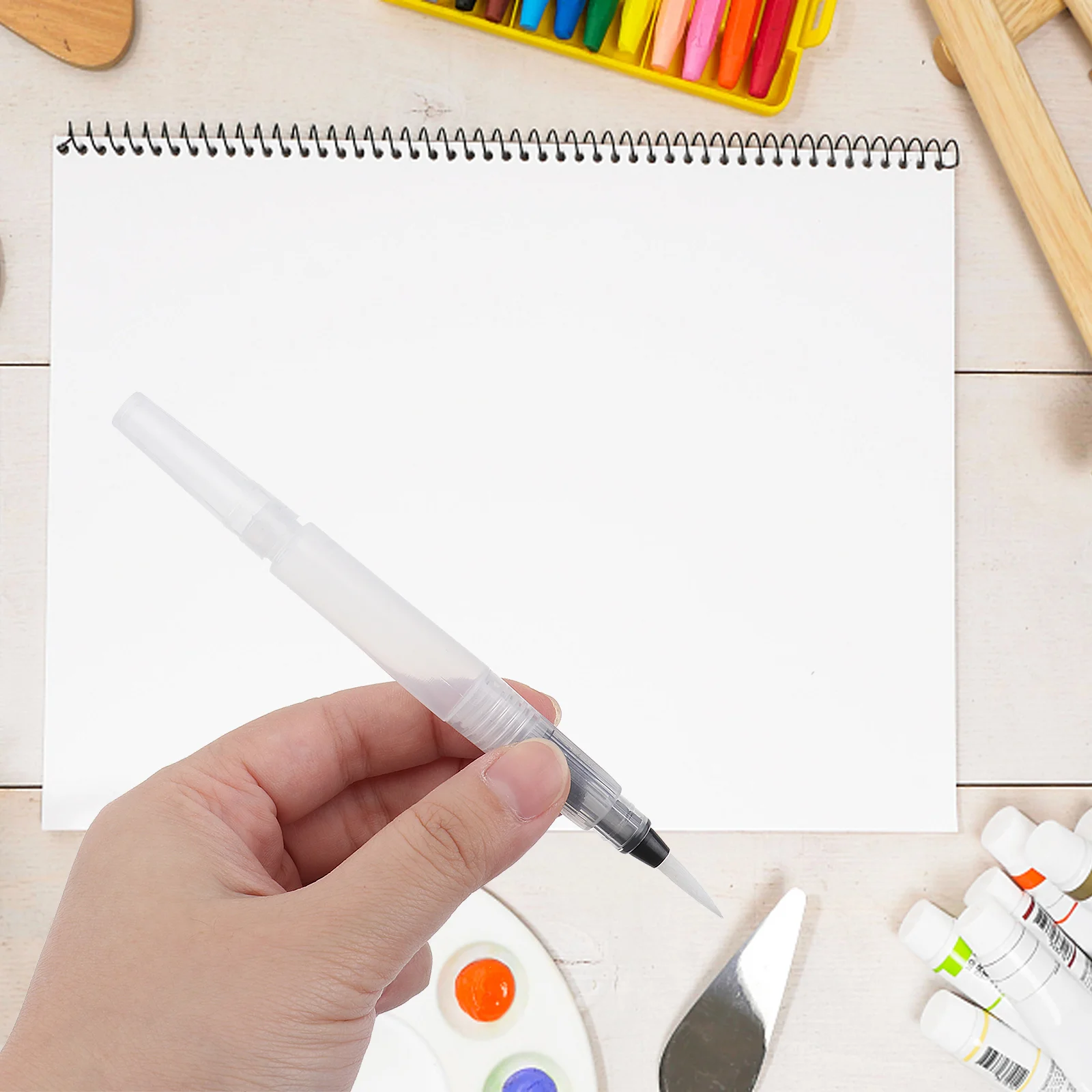 10 Pcs Water Filling Painting White Marker Pen Coloring Watercolor Refillable Pens
10 Pcs Water Filling Painting White Marker Pen Coloring Watercolor Refillable Pens