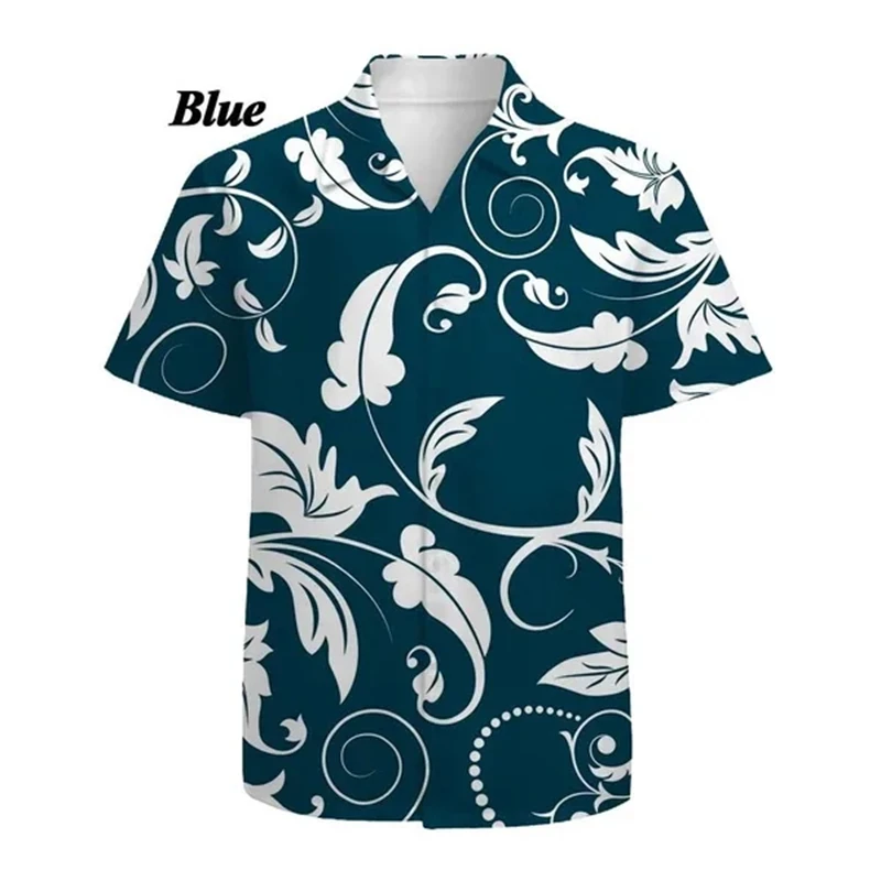 Hawaiian Botanical Flower Print Mens Dress Shirts Short Sleeve Lapel Seaside Button-Down Shirt Casual Fashionable Tees Camisas
Hawaiian Botanical Flower Print Mens Dress Shirts Short Sleeve Lapel Seaside Button-Down Shirt Casual Fashionable Tees Camisas