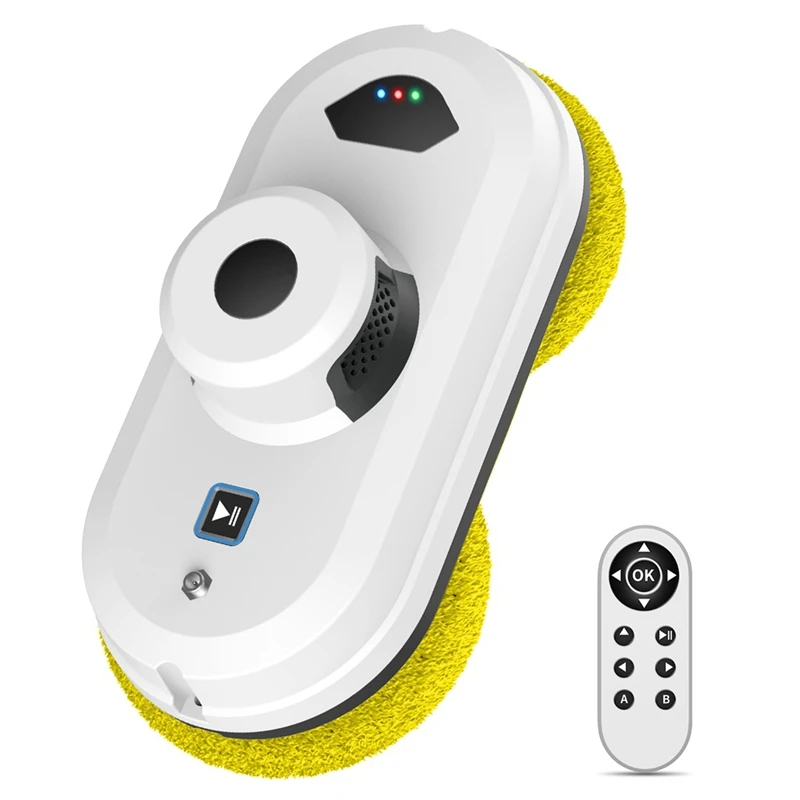 Window Cleaning Robot with Water Spray Glass Cleaner Remote Control White Black Robotic Window Cleaning Machine
Window Cleaning Robot with Water Spray Glass Cleaner Remote Control White Black Robotic Window Cleaning Machine
