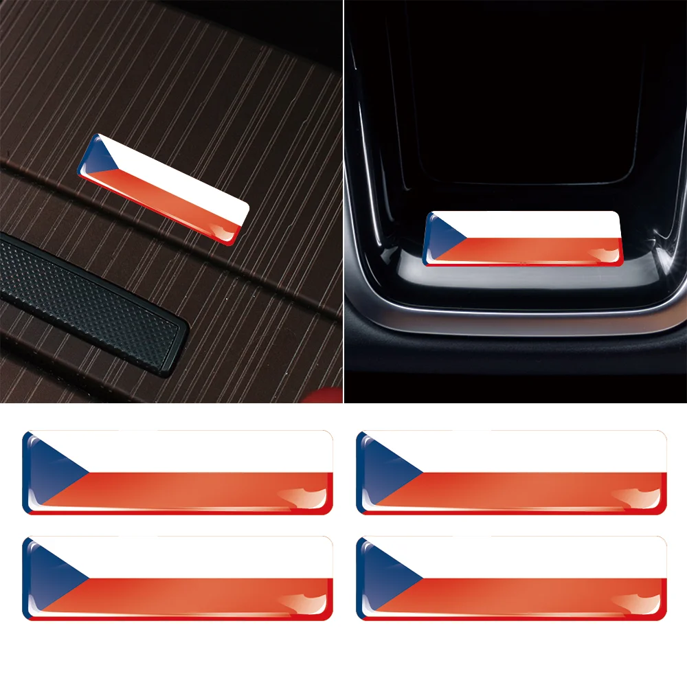 3D Epoxy Resin Car Sticker Czech Flag Body Trunk Logo Stickers Car Motorcycle Personalized Decoration Stickers Car Accessorie
3D Epoxy Resin Car Sticker Czech Flag Body Trunk Logo Stickers Car Motorcycle Personalized Decoration Stickers Car Accessorie