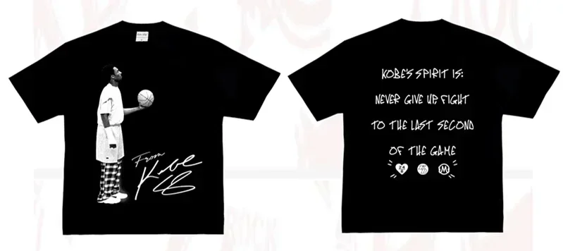 Kobe Looked Up At The American Heavy Women Men T-shirt Digital Direct Spray To Do Old Street Basketball Short Sleeve T Shirt
Kobe Looked Up At The American Heavy Women Men T-shirt Digital Direct Spray To Do Old Street Basketball Short Sleeve T Shirt