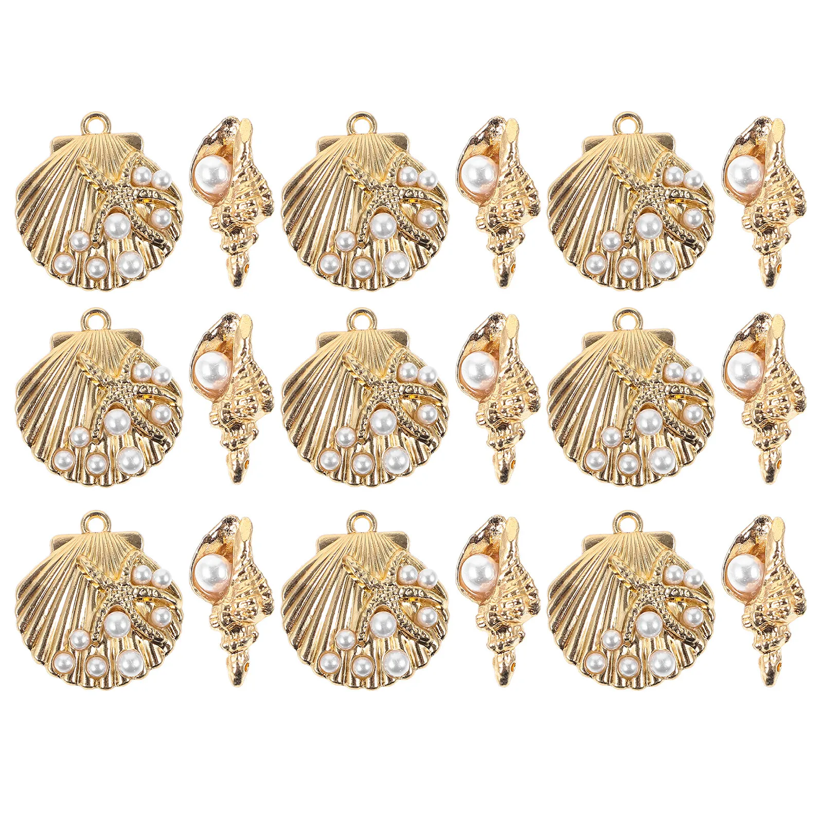 1Set Mini Seashell Conch Charms Alloy Pendants DIY Jewelry Supplies for Earrings Necklace Bracelets Creative Jewelry Making
1Set Mini Seashell Conch Charms Alloy Pendants DIY Jewelry Supplies for Earrings Necklace Bracelets Creative Jewelry Making