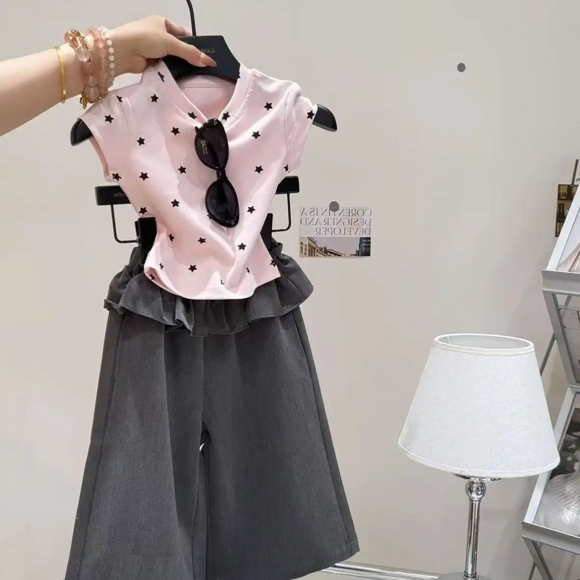 Kids Korean Short Sleeve 2026 Summer New Baby Stylish Versatile Fitted Star Print T Shirt Girls Top
Kids Korean Short Sleeve 2026 Summer New Baby Stylish Versatile Fitted Star Print T Shirt Girls Top