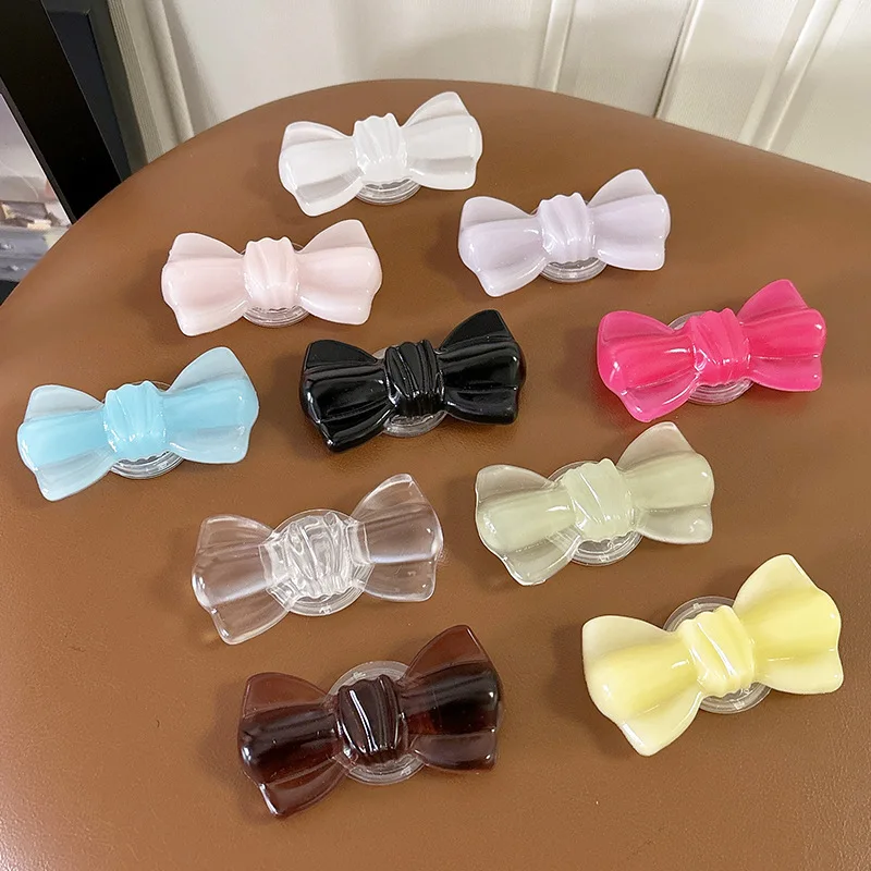 Korean Ins Solid Color Bow Phone Airbag Bracket Adhesive Stand Retractable for Iphone 17 Samsung Griptok Holder Stable Kickstand
Korean Ins Solid Color Bow Phone Airbag Bracket Adhesive Stand Retractable for Iphone 17 Samsung Griptok Holder Stable Kickstand