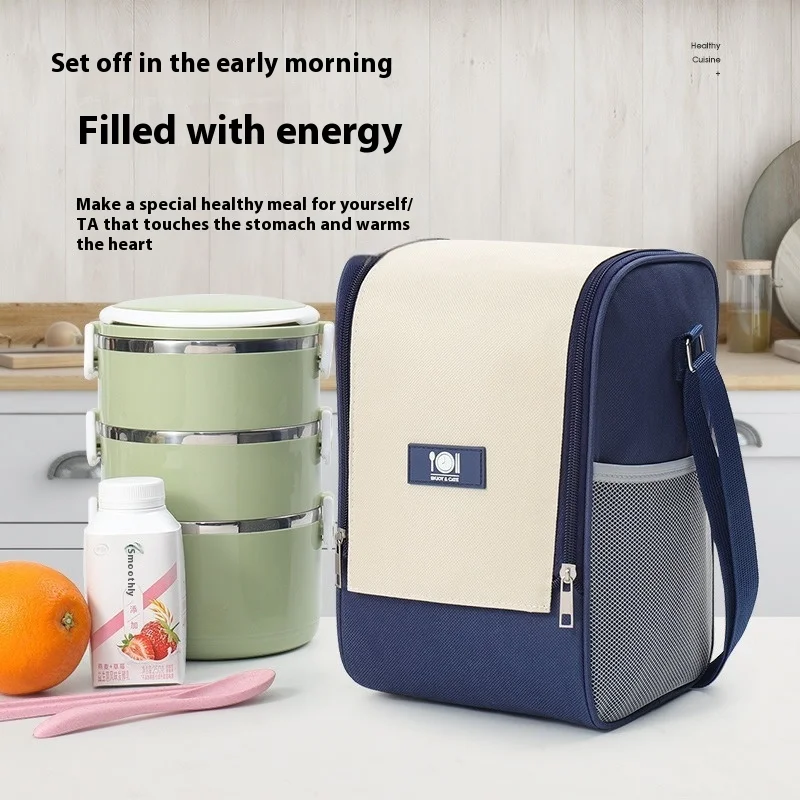 Insulated Lunch Bag with Shoulder Strap - Thermal Tote for Hot & Cold Food, Leakproof Picnic Cooler Bag for Beach, Office
Insulated Lunch Bag with Shoulder Strap - Thermal Tote for Hot & Cold Food, Leakproof Picnic Cooler Bag for Beach, Office