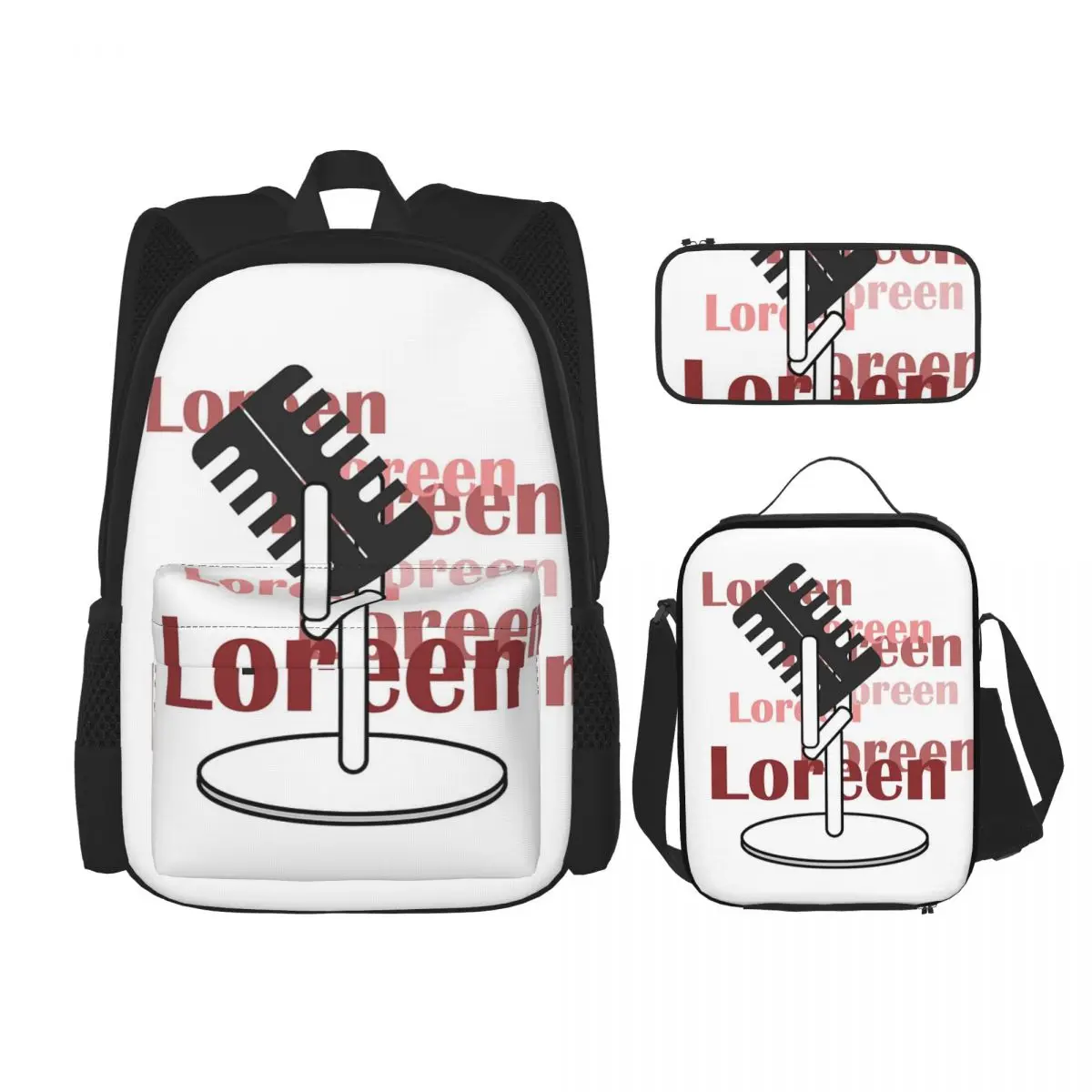 Рюкзаки Loreen с тату для мальчиков и девочек, детские школьные ранцы, мультяшный Детский рюкзак, сумка для ланча, набор из трех предметов
Рюкзаки Loreen с тату для мальчиков и девочек, детские школьные ранцы, мультяшный Детский рюкзак, сумка для ланча, набор из трех предметов