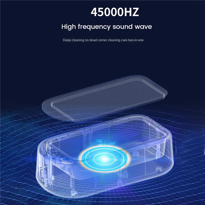 A66I Ultrasonic Jewelry Cleaner for All Jewelry, Portable 45KHz and Low Noise Ultrasonic Machine for Jewelry, Ring, US Plug
A66I Ultrasonic Jewelry Cleaner for All Jewelry, Portable 45KHz and Low Noise Ultrasonic Machine for Jewelry, Ring, US Plug