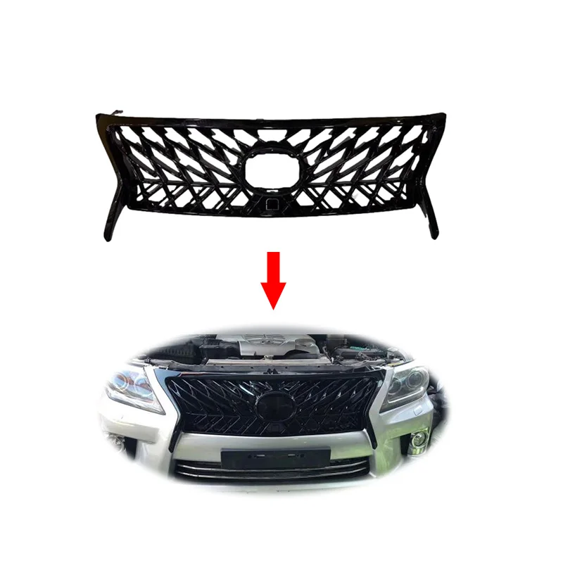 Upgrade TRD Style Body Parts Car Front Bumper Grill For Lexus LX570 Grille 2012-2015 LX 570 Body Kit
Upgrade TRD Style Body Parts Car Front Bumper Grill For Lexus LX570 Grille 2012-2015 LX 570 Body Kit