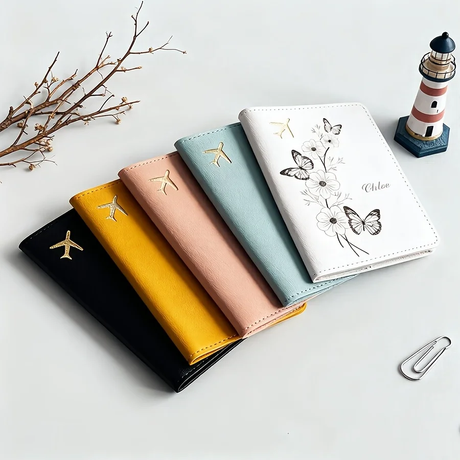 Personalized Custom Name Passport Holder Featuring a Butterfly And Flower Design, a Easy And Stylish Passport Case
Personalized Custom Name Passport Holder Featuring a Butterfly And Flower Design, a Easy And Stylish Passport Case
