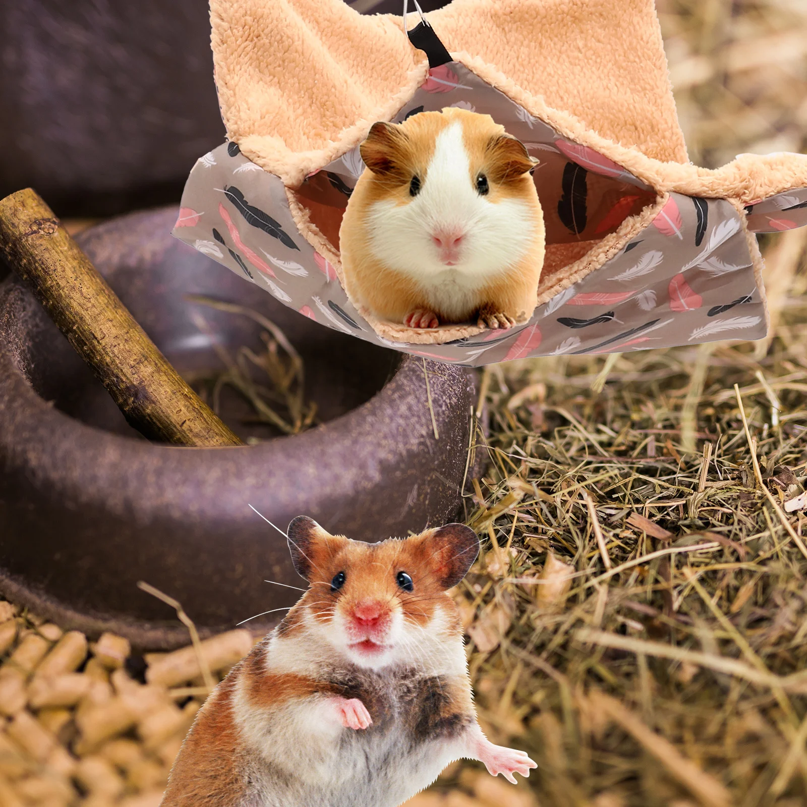 Cage Chinchilla Hammock Warm Hideout Small Animal Bed Comfortable Breathable Scratch Resistant Long Serve Life
Cage Chinchilla Hammock Warm Hideout Small Animal Bed Comfortable Breathable Scratch Resistant Long Serve Life