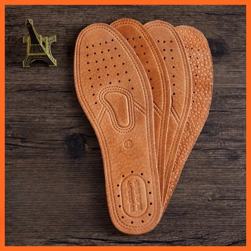 Casual Leather Insoles for Feet Quality Genuine Leather Flats Shoe Sole Cowhide Insole for Shoes Men Women Comfortable Deodorant
Casual Leather Insoles for Feet Quality Genuine Leather Flats Shoe Sole Cowhide Insole for Shoes Men Women Comfortable Deodorant