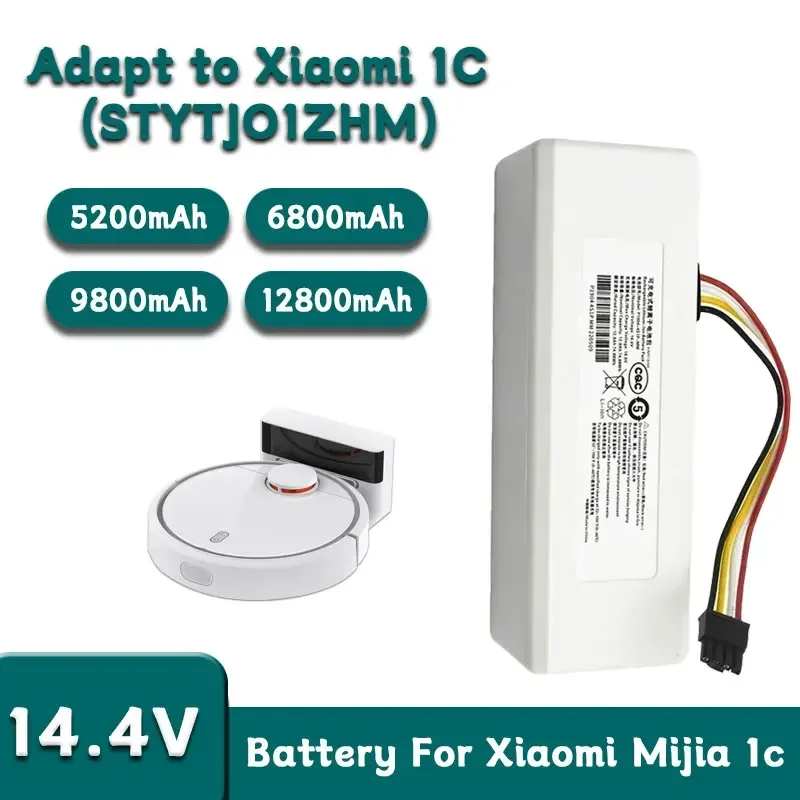 Original Robot Battery 1C P1904-4S1P-MM for Xiaomi Mijia Mi Vacuum Cleaner Sweeping Mopping Robot Replacement Battery G1 
Original Robot Battery 1C P1904-4S1P-MM for Xiaomi Mijia Mi Vacuum Cleaner Sweeping Mopping Robot Replacement Battery G1