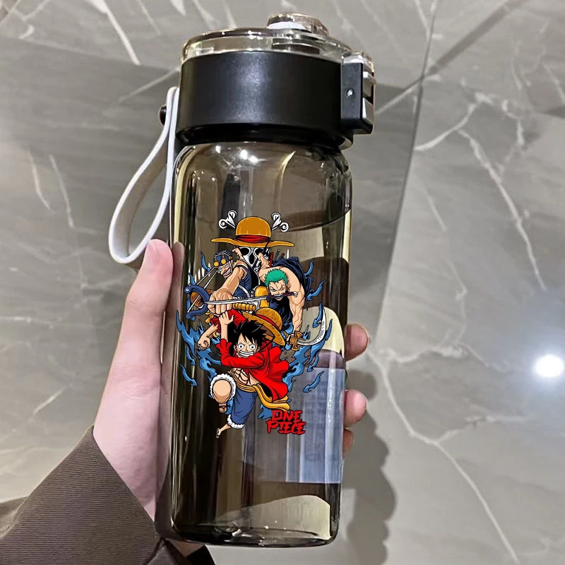One Piece Plastic Water Bottle Black White Transparent Sports Drink Sippy Cup Leakproof Fashion Cartoon Transparent Kettle Gifts
One Piece Plastic Water Bottle Black White Transparent Sports Drink Sippy Cup Leakproof Fashion Cartoon Transparent Kettle Gifts