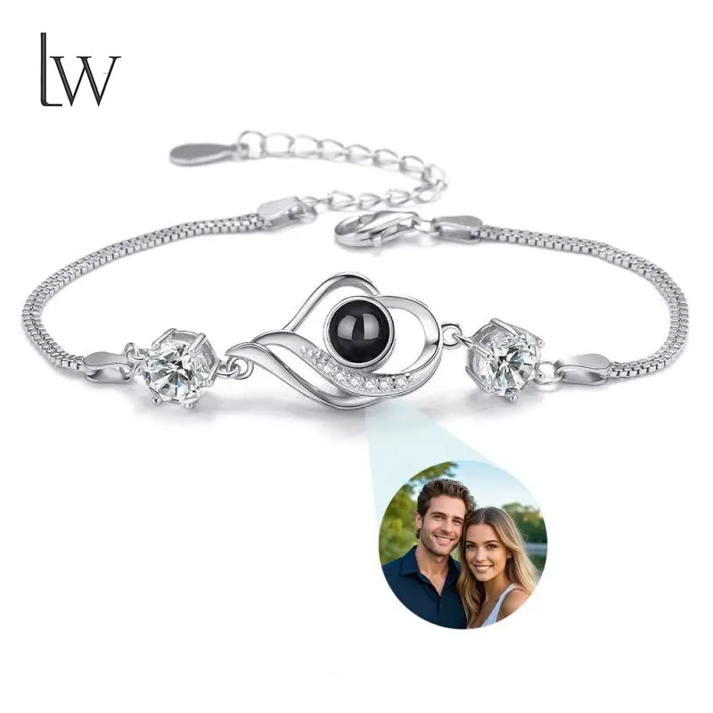 Custom Picture Projection Bracelets Personalized Photo Bracelet Personalized in Memory of Lover Customized Gifts for Your Lover
Custom Picture Projection Bracelets Personalized Photo Bracelet Personalized in Memory of Lover Customized Gifts for Your Lover