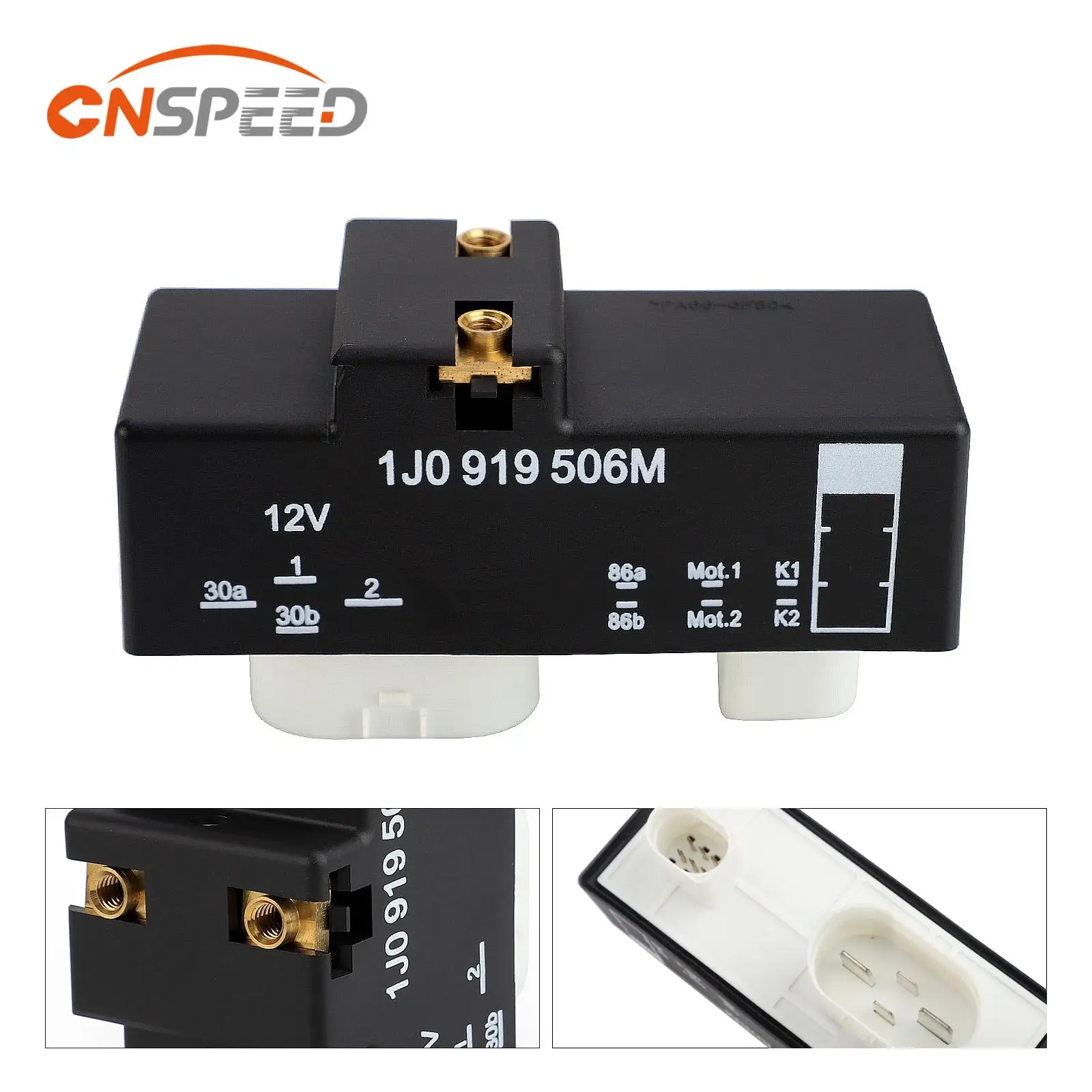 Radiator Cooling Heater Fan Controller Relay Resistor Module 1J0919506M For Audi A3 S3 VW Fox Polo Bora Jetta Golf Skoda Rapid
Radiator Cooling Heater Fan Controller Relay Resistor Module 1J0919506M For Audi A3 S3 VW Fox Polo Bora Jetta Golf Skoda Rapid