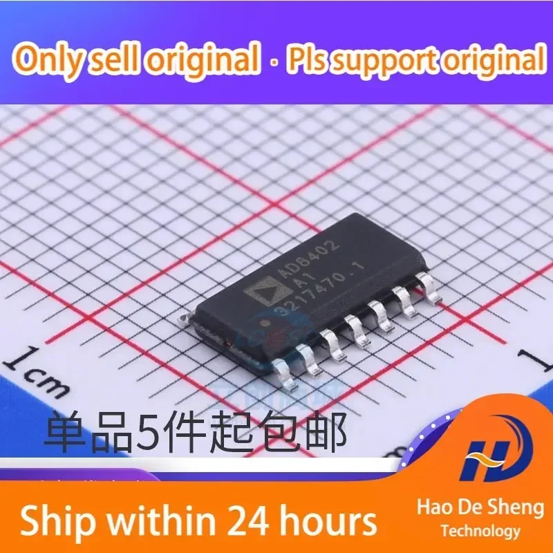 10 шт./лот AD8402A1 AD8402AR1 AD8402ARZ1 SOP-14 Цифровой потенциометр IC, новый, оригинальный, в наличии
10 шт./лот AD8402A1 AD8402AR1 AD8402ARZ1 SOP-14 Цифровой потенциометр IC, новый, оригинальный, в наличии