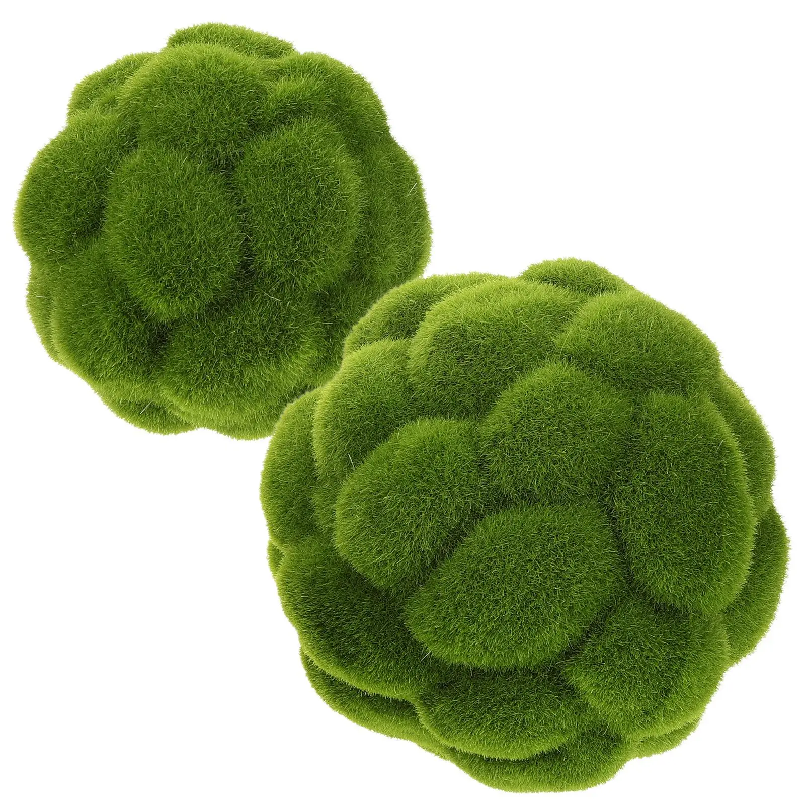 2 Pcs Simulated Moss Ball Topiary Balls Decorative Ornaments Artificial Plants Outdoor Home Animal
2 Pcs Simulated Moss Ball Topiary Balls Decorative Ornaments Artificial Plants Outdoor Home Animal