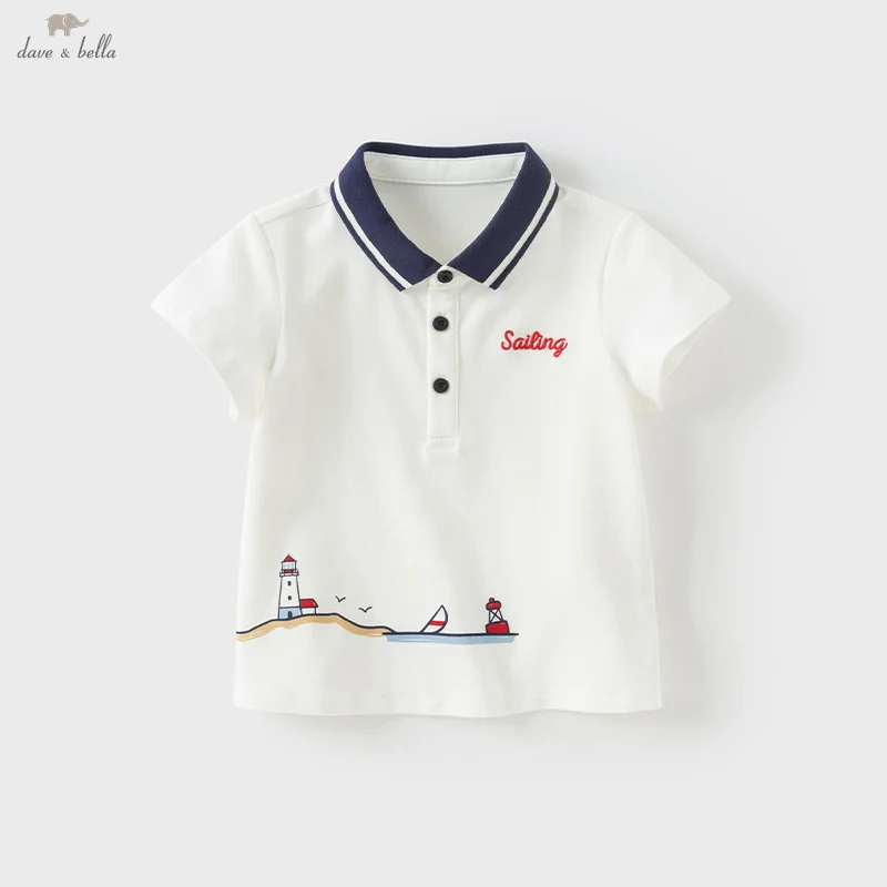Dave Bella Boys Summer T-Shirt Short Sleeve Cotton Polo T-shirt Children Casual Outdoor Sport Top Party Brother Cloth DB2251399
Dave Bella Boys Summer T-Shirt Short Sleeve Cotton Polo T-shirt Children Casual Outdoor Sport Top Party Brother Cloth DB2251399