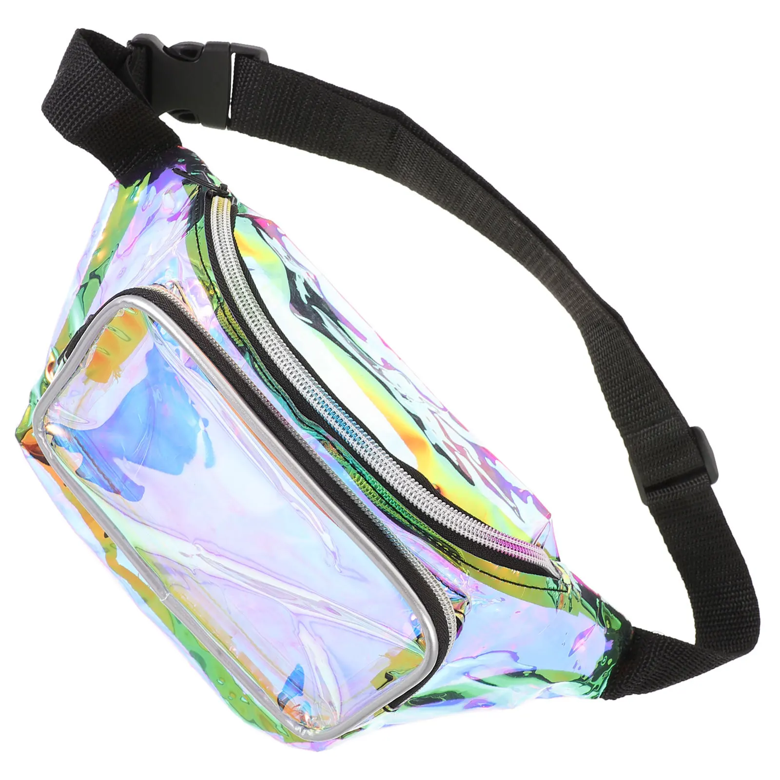 1Pcs Holographic Waist Bag Transparent Multifunctional Outdoor Waist Pack Fashion Storage Pouch Beach Bag Girl Accessories
1Pcs Holographic Waist Bag Transparent Multifunctional Outdoor Waist Pack Fashion Storage Pouch Beach Bag Girl Accessories