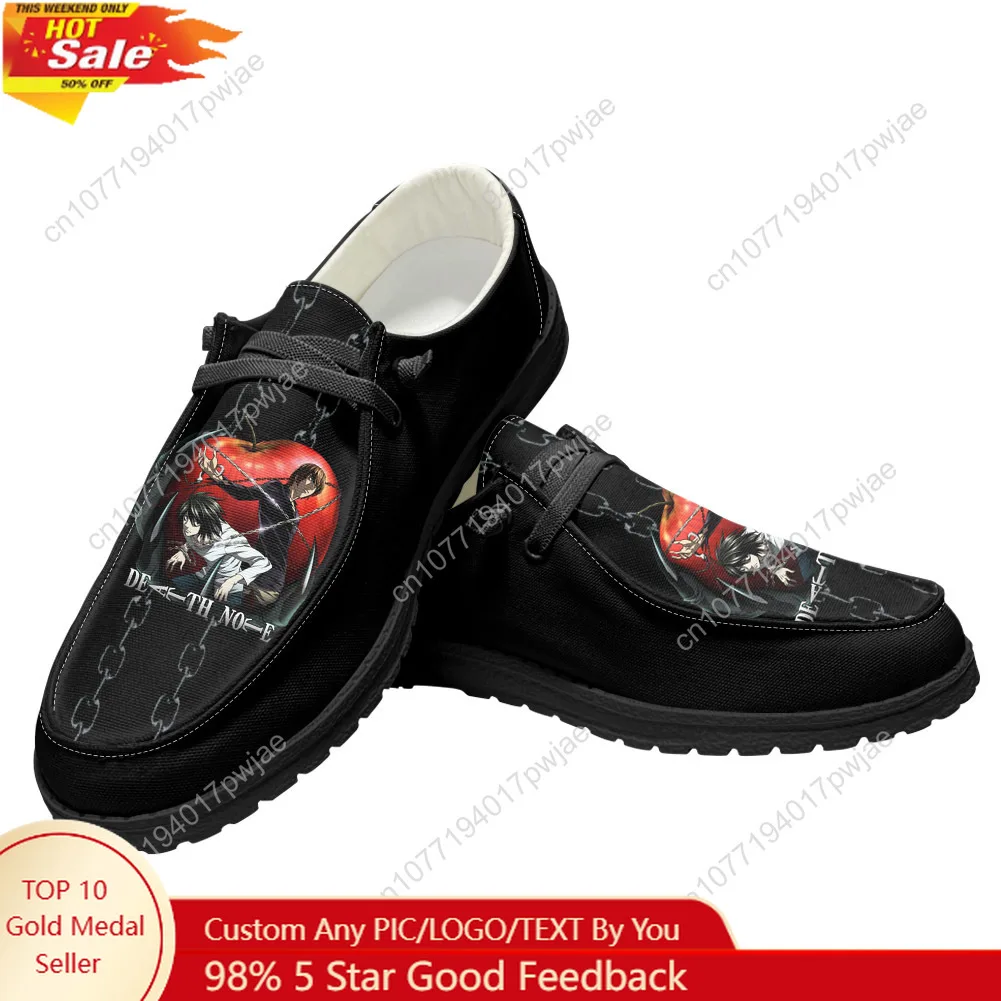 Japan Anime DEATH NOTE Casual Shoes Mens Womans Flat Shoe Breathable Outdoor Lightweight Footwear Couple Custom Made Shoe
Japan Anime DEATH NOTE Casual Shoes Mens Womans Flat Shoe Breathable Outdoor Lightweight Footwear Couple Custom Made Shoe