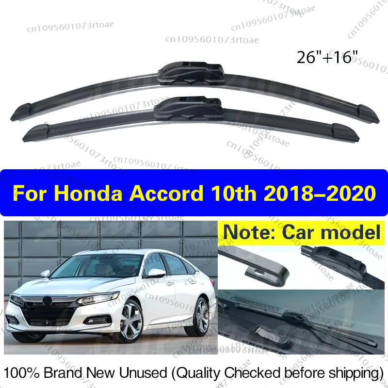 Car Front Wiper Blades For Honda Accord 10 X 2018 2019 2020 MK10 10th Gen Window Windscreen Windshield Wipers Car Accessories
Car Front Wiper Blades For Honda Accord 10 X 2018 2019 2020 MK10 10th Gen Window Windscreen Windshield Wipers Car Accessories