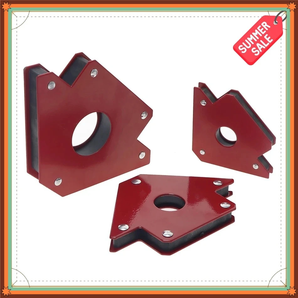25KG Strong Magnetic Welding Holder Arrow Angle Magnet Locator Metal Welding Auxiliary Positioning Tool
25KG Strong Magnetic Welding Holder Arrow Angle Magnet Locator Metal Welding Auxiliary Positioning Tool