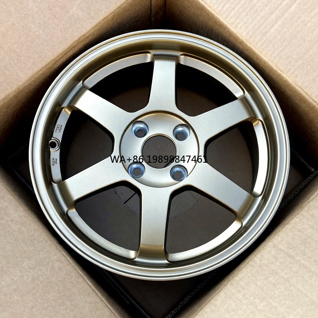 GPWYK 15inch New Sport Aluminium Alloy Te37 Wheels Matte Black 4 Hole PCD Rims for BYD HONDA TOYOTA Passenger Car Rims
GPWYK 15inch New Sport Aluminium Alloy Te37 Wheels Matte Black 4 Hole PCD Rims for BYD HONDA TOYOTA Passenger Car Rims