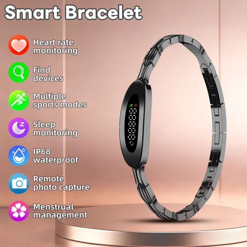 LIGE 2026 Ultra Light Smart Bracelet Luxury Watch Couple Band Heart Rate Monitor For Women Health IP68 Waterproof Men Smartwatch
LIGE 2026 Ultra Light Smart Bracelet Luxury Watch Couple Band Heart Rate Monitor For Women Health IP68 Waterproof Men Smartwatch