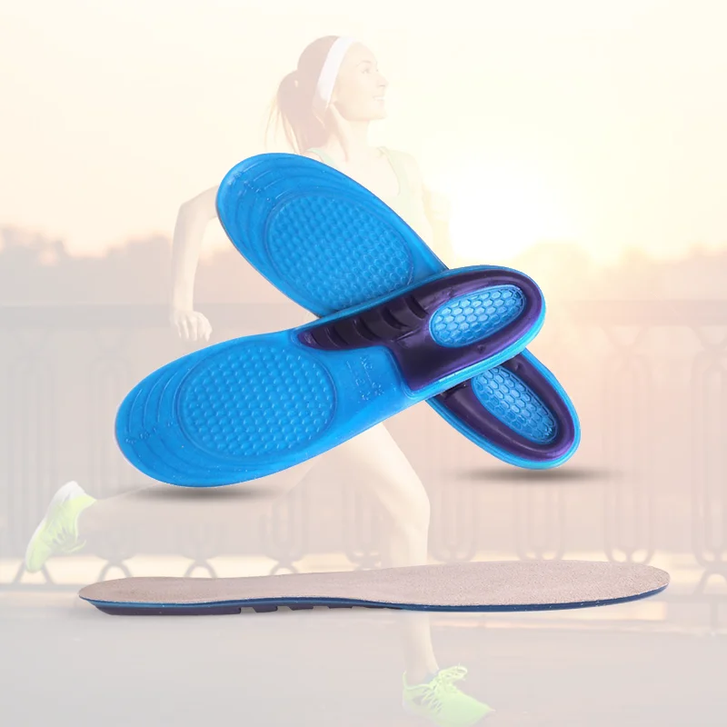 TPE High Elastic Sports Insoles for Men Women - Shock-Absorbing Silicone Cushion with Velvet Lining, Breathable & Anti-Fatigue
TPE High Elastic Sports Insoles for Men Women - Shock-Absorbing Silicone Cushion with Velvet Lining, Breathable & Anti-Fatigue