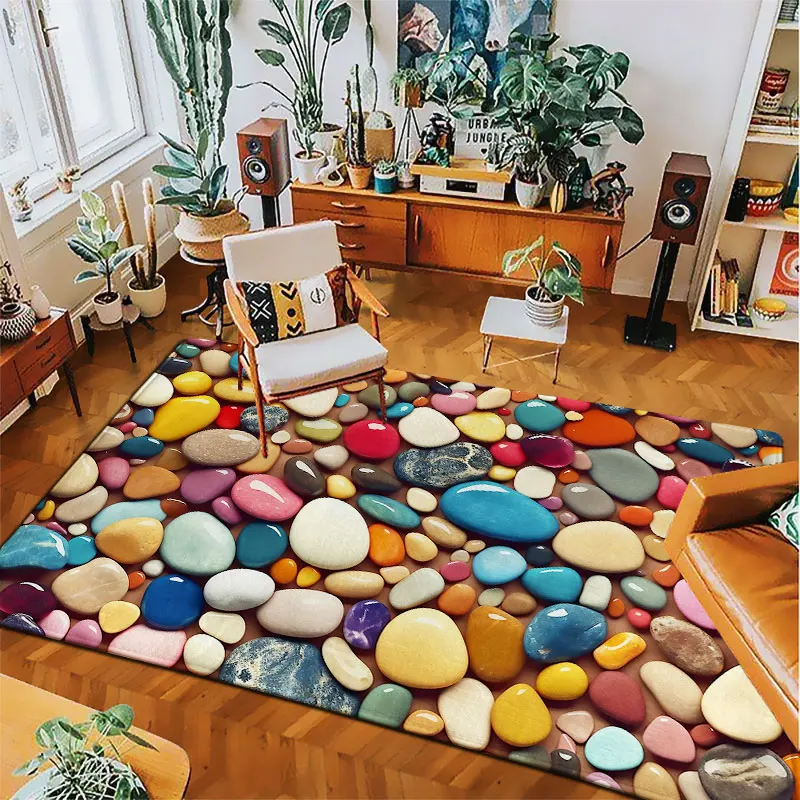 Colorful Smooth stone Print Home Floor Mat Non-slip Easy Clean Decoration KItchen Area Rug Room Decor Bathroom Mat Carpet
Colorful Smooth stone Print Home Floor Mat Non-slip Easy Clean Decoration KItchen Area Rug Room Decor Bathroom Mat Carpet