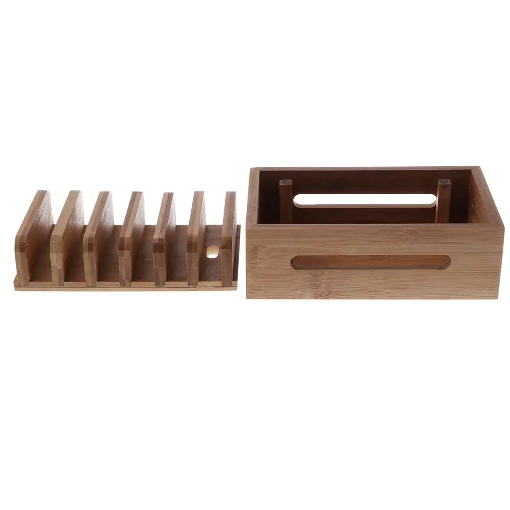 Eco Friendly Bamboo Charging Dock Organizer Large Capacity Desktop Stand for Neat Device Management in Office Classroom
Eco Friendly Bamboo Charging Dock Organizer Large Capacity Desktop Stand for Neat Device Management in Office Classroom