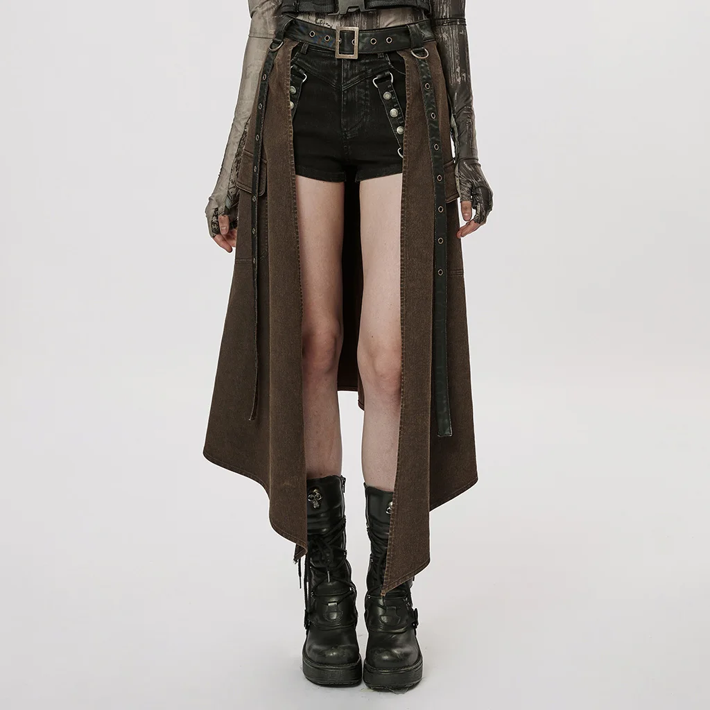 PUNK RAVE Women's Punk Skirt Fashion Personality Skirt Party Halloween Streetwear Hiphop Skirt Costume
PUNK RAVE Women's Punk Skirt Fashion Personality Skirt Party Halloween Streetwear Hiphop Skirt Costume