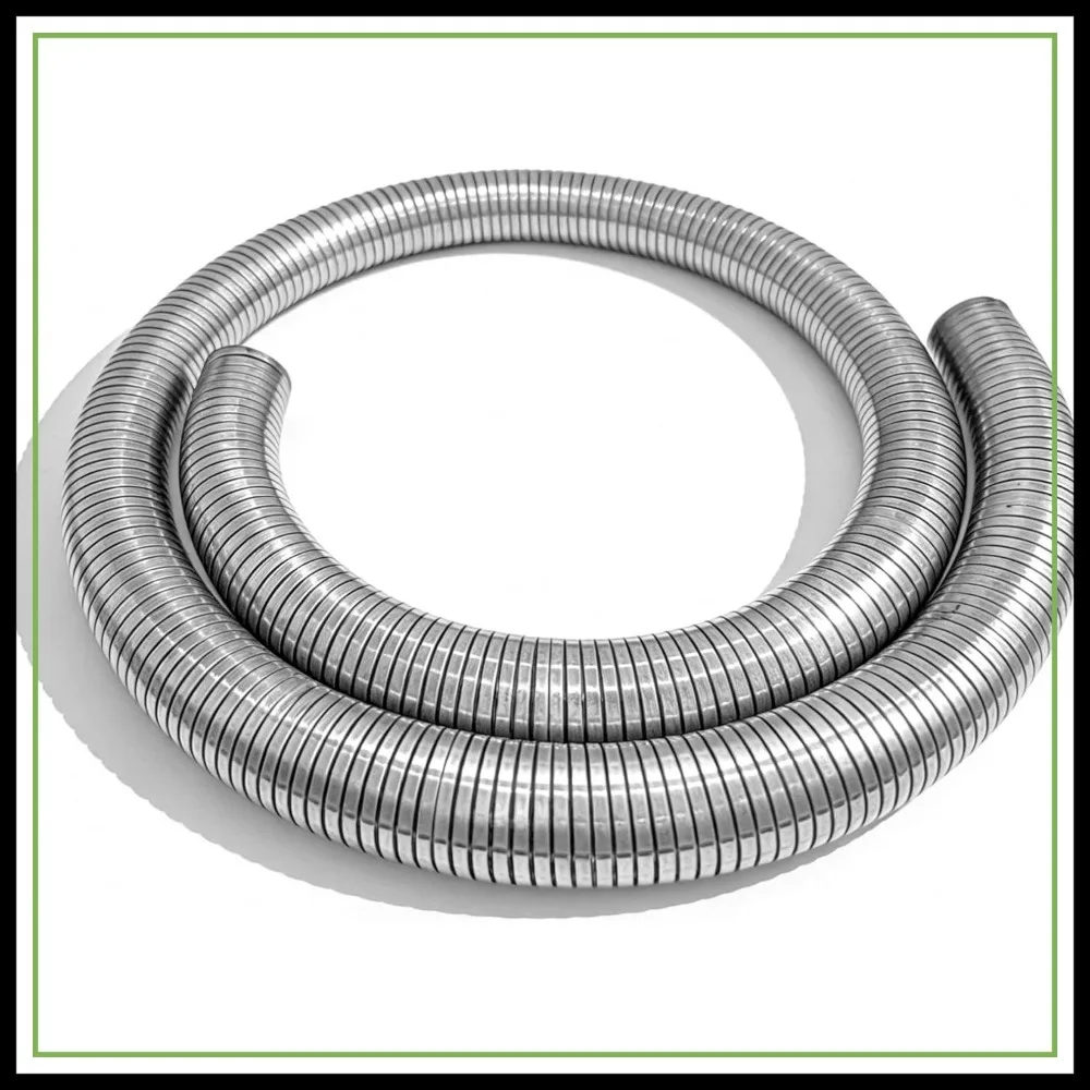1.5" ID x 72" Universal Exhaust Flex Pipe, 304 Stainless Steel Flexible Tubing
1.5" ID x 72" Universal Exhaust Flex Pipe, 304 Stainless Steel Flexible Tubing