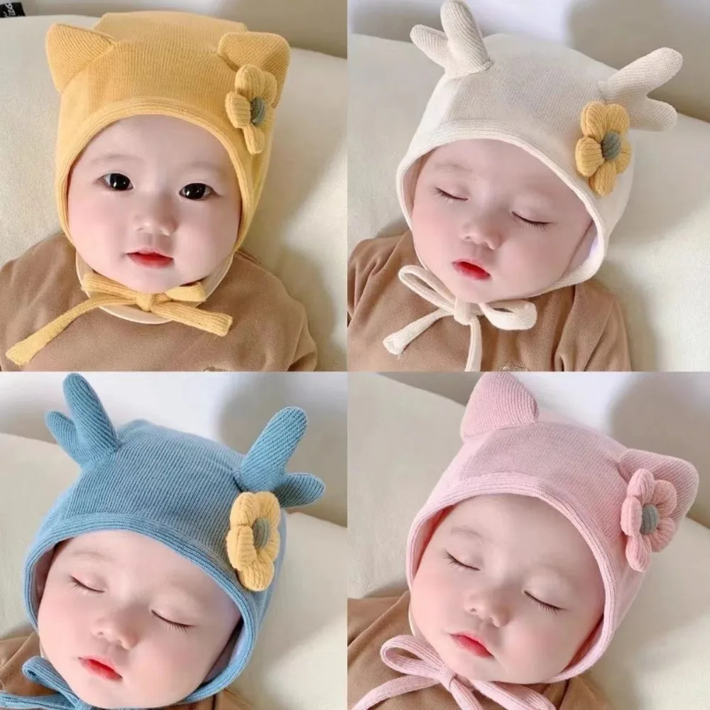 New Thickened Bonnet Caps Plush Winter Warm Ear Protection Cap Newborn Knitted Pullover Hat Outdoor
New Thickened Bonnet Caps Plush Winter Warm Ear Protection Cap Newborn Knitted Pullover Hat Outdoor