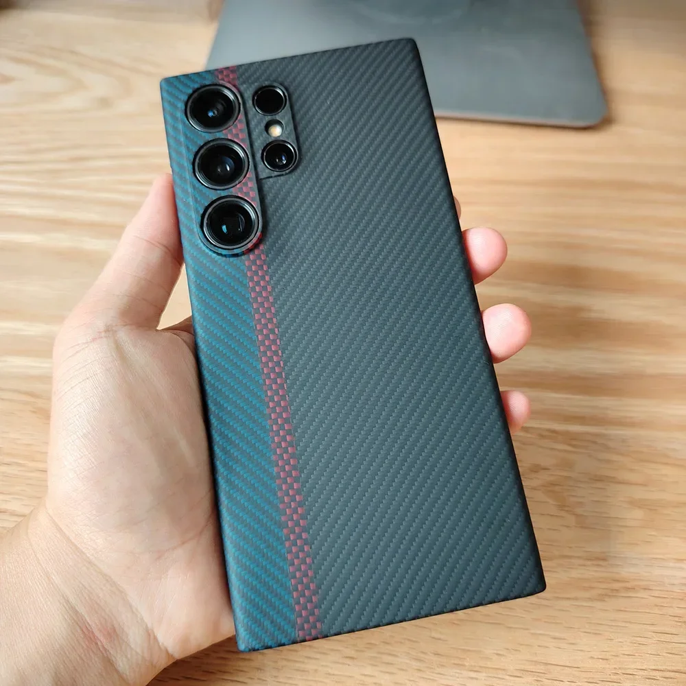 HKNA Kevlar phone Case for s24u S24 U Aramid Fiber Non-Slip Anti-Scratch Ultra-thin green reb balck Luxury Carbon Fiber case 02
HKNA Kevlar phone Case for s24u S24 U Aramid Fiber Non-Slip Anti-Scratch Ultra-thin green reb balck Luxury Carbon Fiber case 02