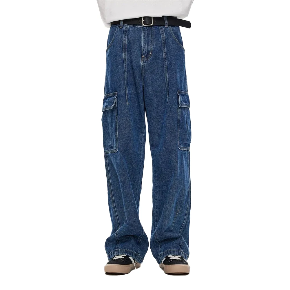 Cargo Style Streetwear Pants High Street Fashion Mens Baggy Jeans Casual Wear Comfortable Fit Full Length Pants
Cargo Style Streetwear Pants High Street Fashion Mens Baggy Jeans Casual Wear Comfortable Fit Full Length Pants