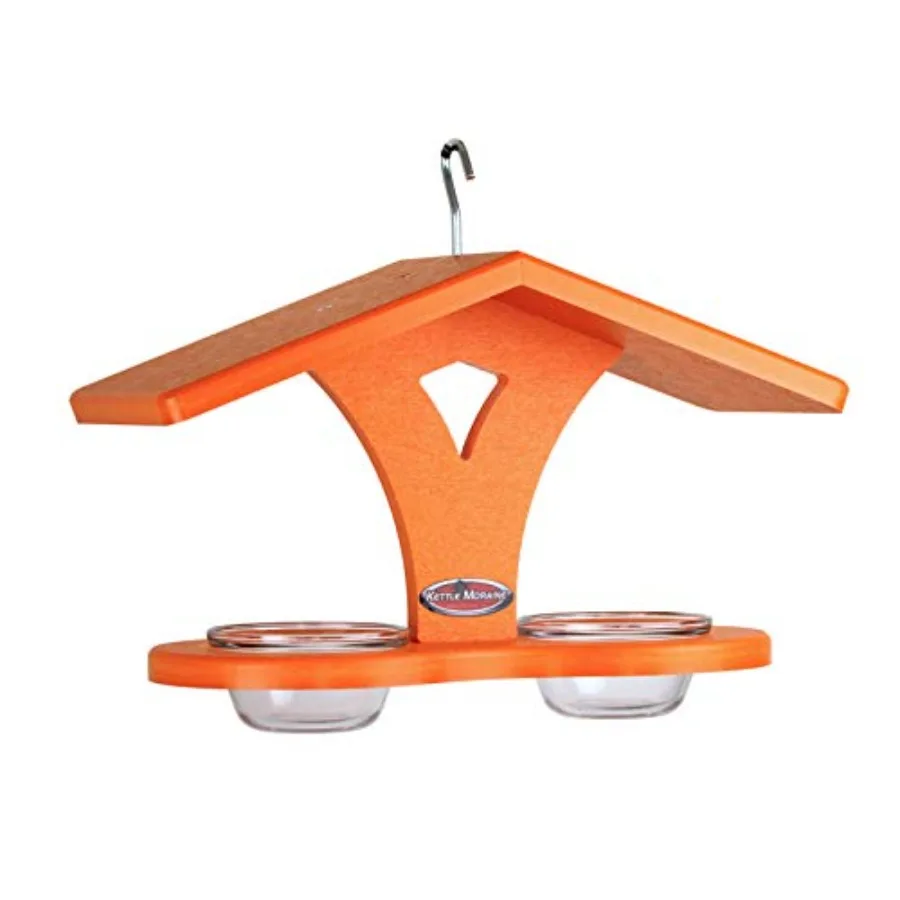 Recycled Double Cup Feeder for outdoor bird feeding made from recycled plastic gray color weather-resistant and easy to clean
Recycled Double Cup Feeder for outdoor bird feeding made from recycled plastic gray color weather-resistant and easy to clean
