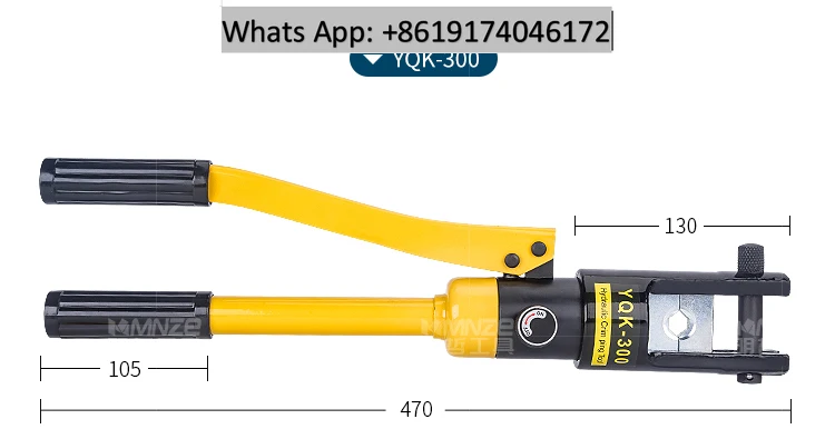 Cable Manual Hydraulic Wire Clamp YQK-70 120 240 300 Copper Aluminum Nose Crimping( plastic box)
Cable Manual Hydraulic Wire Clamp YQK-70 120 240 300 Copper Aluminum Nose Crimping( plastic box)
