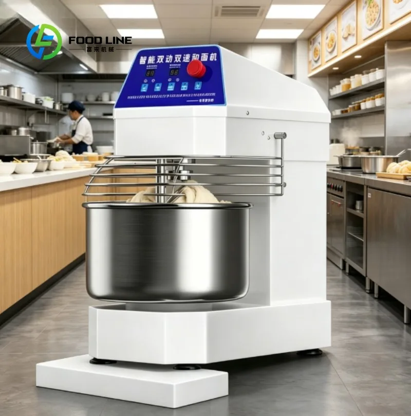 Heavy Duty Commercial Dough Mixer with Adjustable Mixing Time, Stable Performance, Large Capacity, Clear Viewing Window
Heavy Duty Commercial Dough Mixer with Adjustable Mixing Time, Stable Performance, Large Capacity, Clear Viewing Window