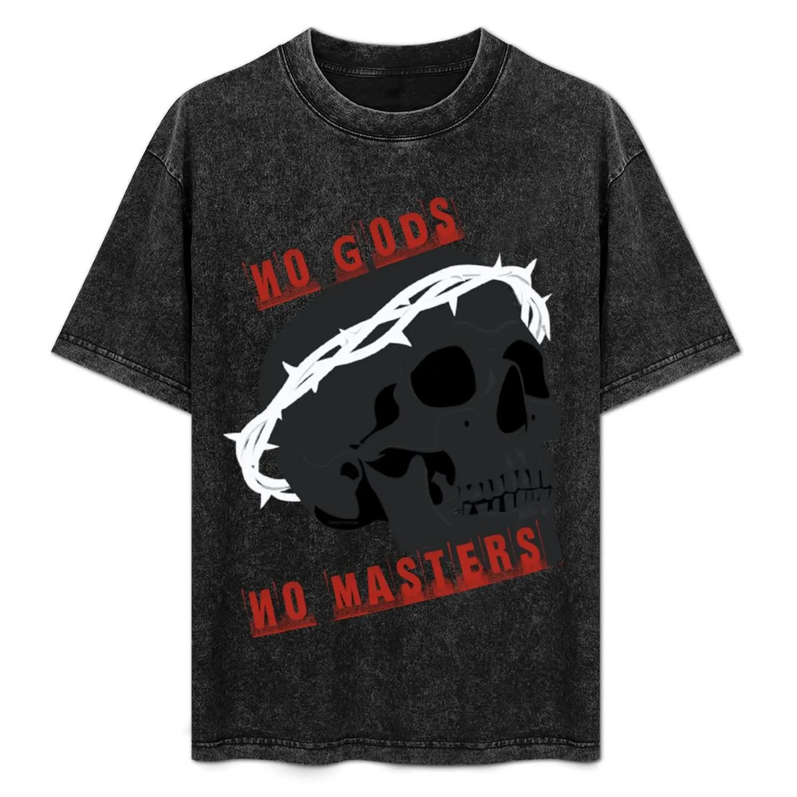 No Gods No Masters T-Shirt Lightweight Print T-Shirt
No Gods No Masters T-Shirt Lightweight Print T-Shirt