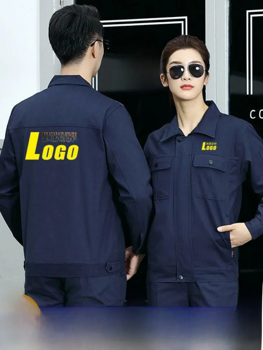 Комплект рабочей формы из чистого хлопка для мужчин: защитная одежда для весны и осени, грязеотталкивающая, для строительных площадок и сварочных работ
Комплект рабочей формы из чистого хлопка для мужчин: защитная одежда для весны и осени, грязеотталкивающая, для строительных площадок и сварочных работ