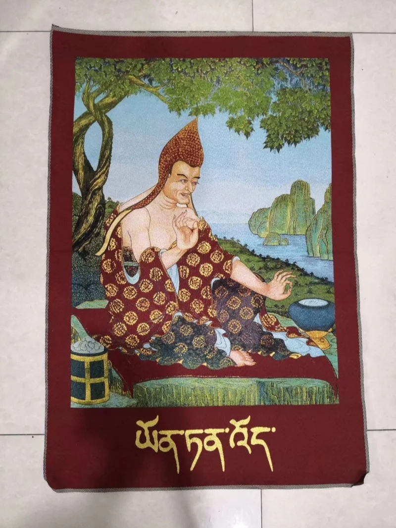 Xizang Thangka Painting Embroidery Silk Painting Tantric Buddhism Portrait Nepalese Buddha Figure Buddha Hall Painting mural
Xizang Thangka Painting Embroidery Silk Painting Tantric Buddhism Portrait Nepalese Buddha Figure Buddha Hall Painting mural