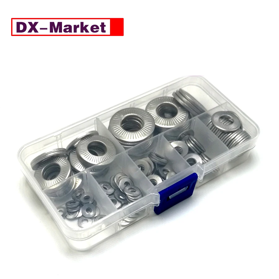 M3-M12 Lock Washer Kit , 304 Stainless Steel NFE25511Conical Spring Washers ,D009
M3-M12 Lock Washer Kit , 304 Stainless Steel NFE25511Conical Spring Washers ,D009