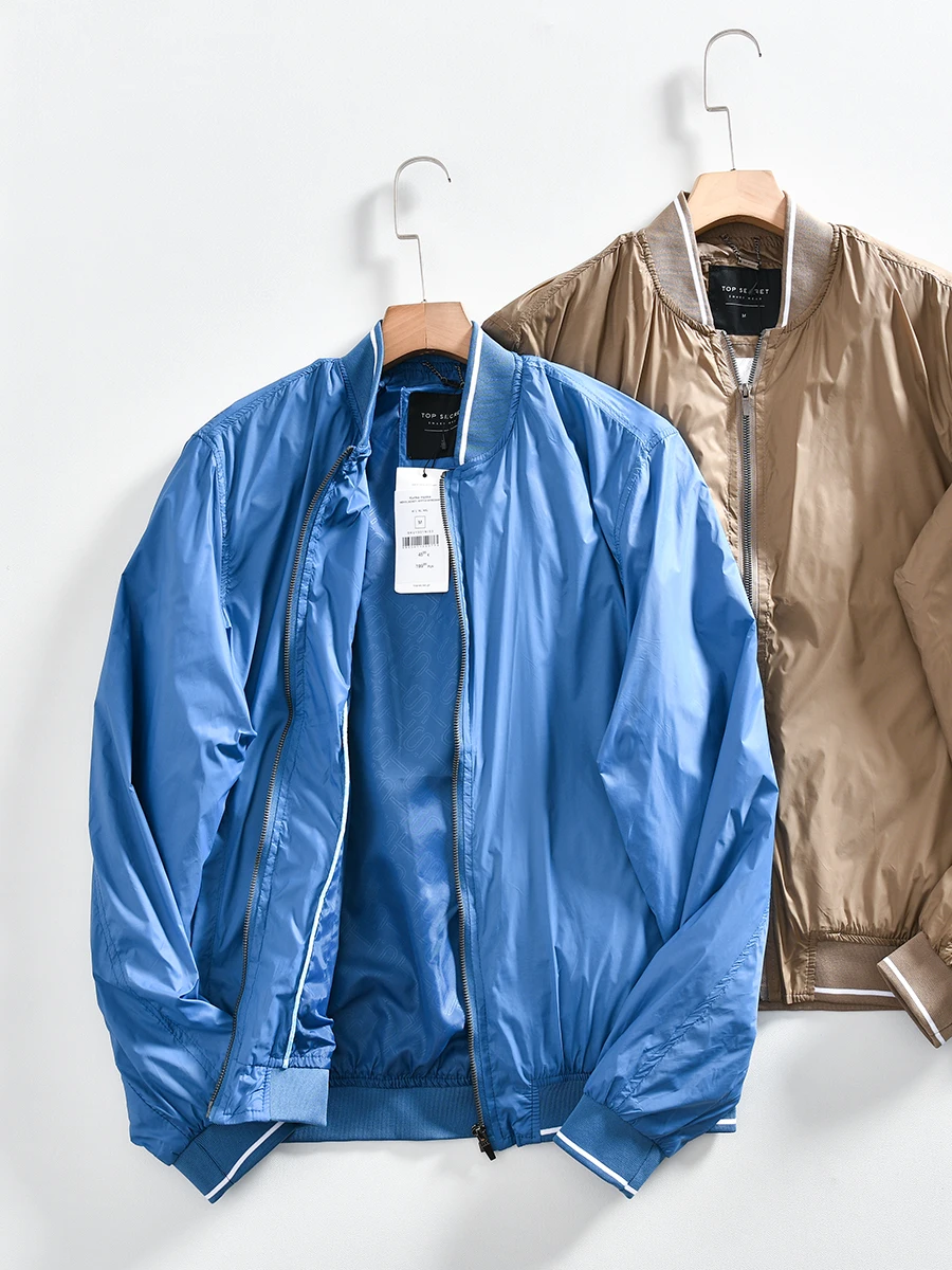 Classic Style Men's Casual Comfortable Lightweight Baseball Collar Jacket Autumn Fashion Sportswear Standard Fit Polyester Fiber
Classic Style Men's Casual Comfortable Lightweight Baseball Collar Jacket Autumn Fashion Sportswear Standard Fit Polyester Fiber
