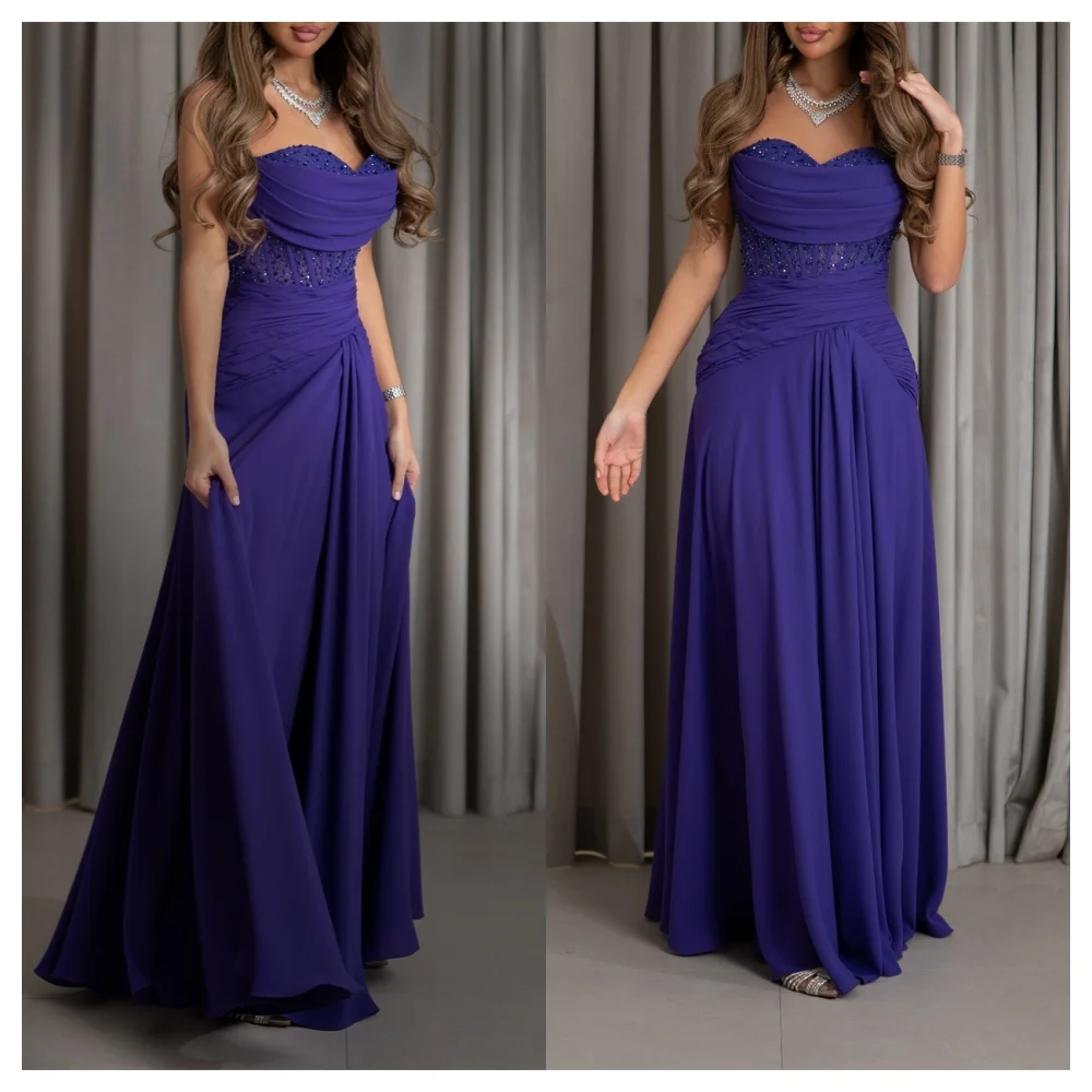 Customized Customized Classic Purple Jersey Evening Dress Modern Strapless Sleeveless Party Dress Fashion Straight Celebrity Go
Customized Customized Classic Purple Jersey Evening Dress Modern Strapless Sleeveless Party Dress Fashion Straight Celebrity Go
