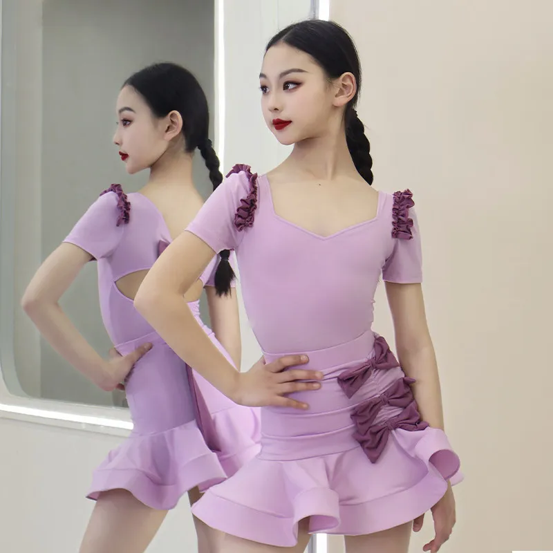 2026 New Latin Dance Dress, Girls' Practice Dress, Children's Performance Dance Skirt, Children's Premium Style Set
2026 New Latin Dance Dress, Girls' Practice Dress, Children's Performance Dance Skirt, Children's Premium Style Set