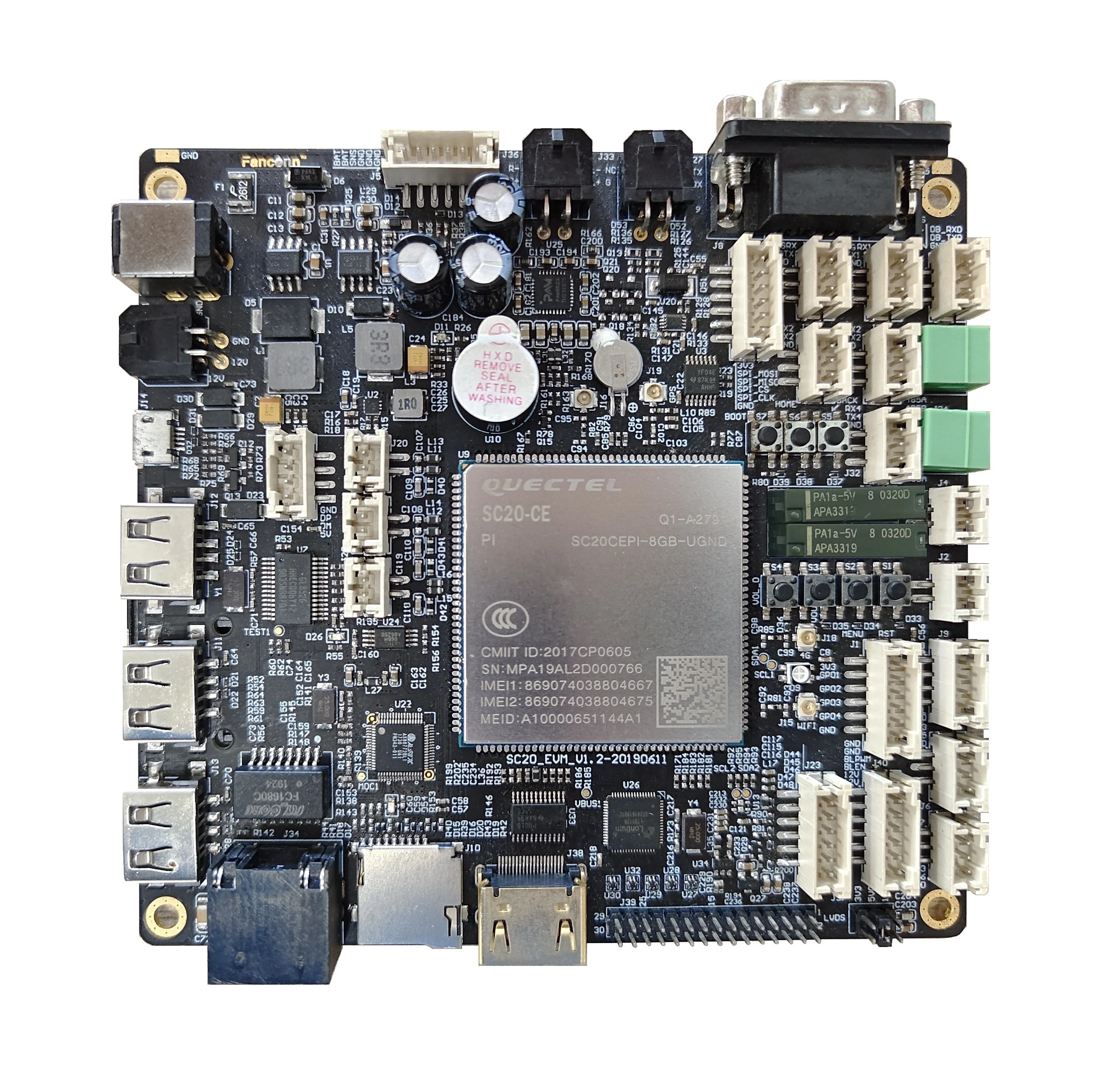Модуль Quectel SC20 Смарт-плата SC20-EVM для системы Android 4G LTE Плата разработки Android с lte
Модуль Quectel SC20 Смарт-плата SC20-EVM для системы Android 4G LTE Плата разработки Android с lte